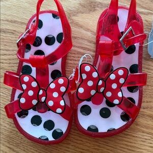 Disney Red Polka Dot Kids Sandals